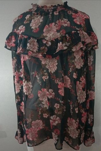 Magnifique chemise longue en voile bohème