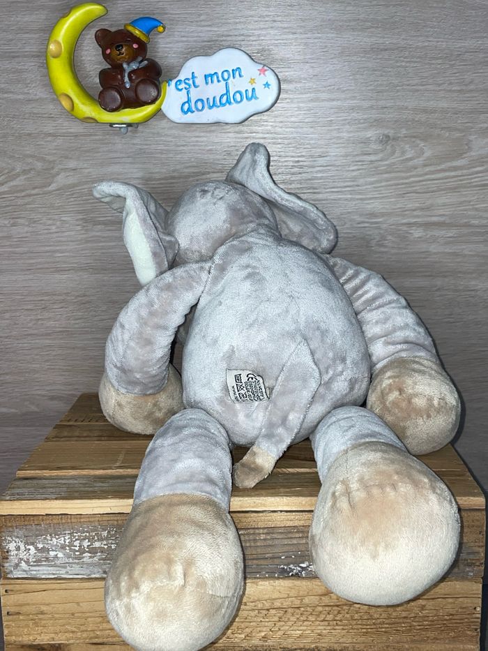 NIC441 doudou éléphant 🐘 Nicotoy - photo numéro 2