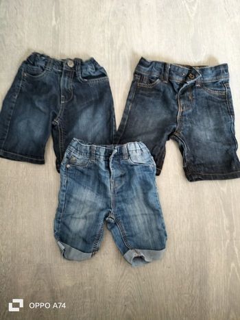 Short  lot de 3