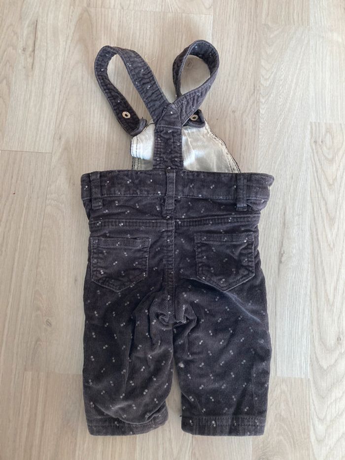 Salopette velours noir - photo numéro 2