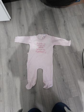 Pyjama 6 mois je suis un amour