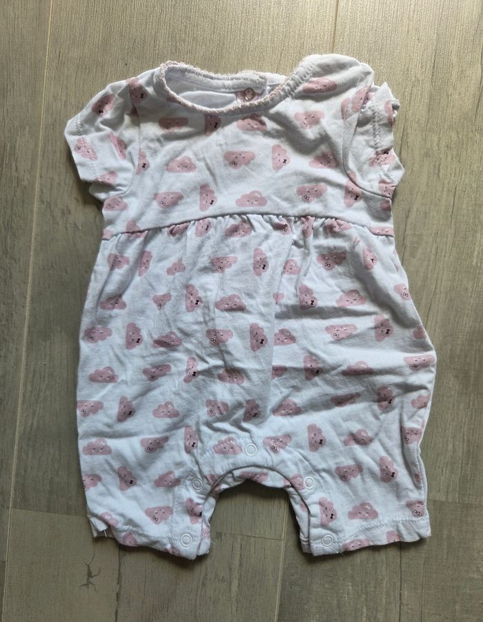 Lot 2 barboteuses 1 mois