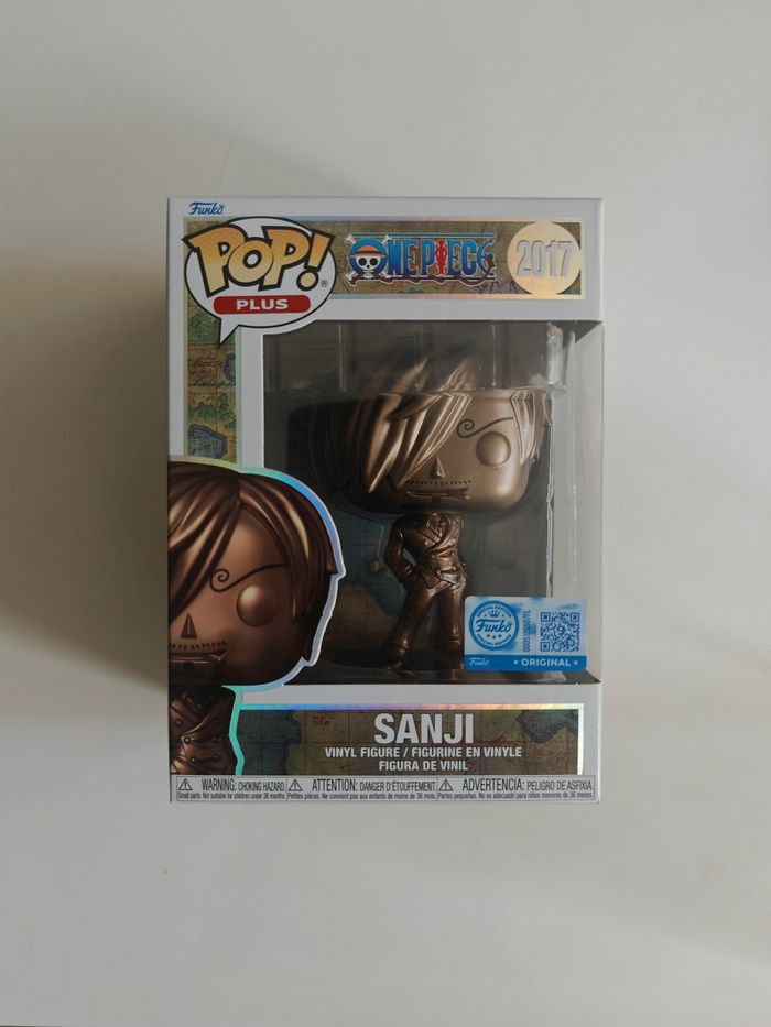Funko pop Sanji  Bronze One Piece n°2017 +protection