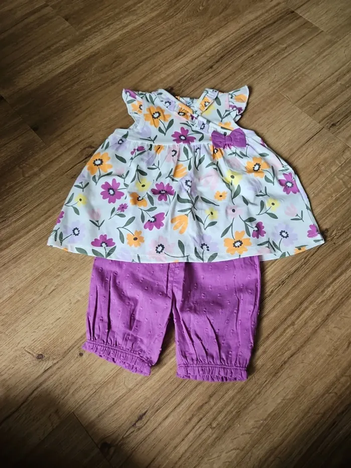Ensemble bébé fille 6mois
