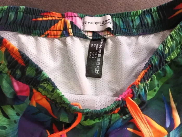 Short bermuda garçon maillot de bain taille 13/14 ans - photo numéro 4