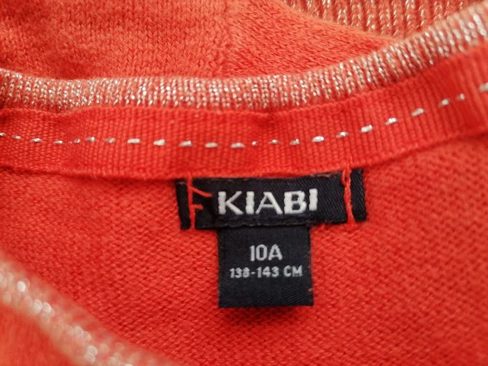 Pull léger orange - photo numéro 3
