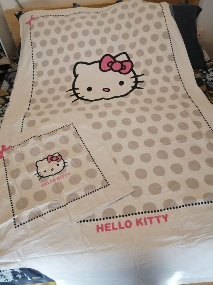 Parrure de couette Hello kitty