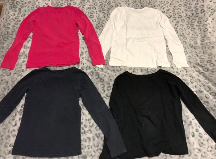Lot de 4 tee-shirts à manches longues - taille 10 Ans - photo numéro 6