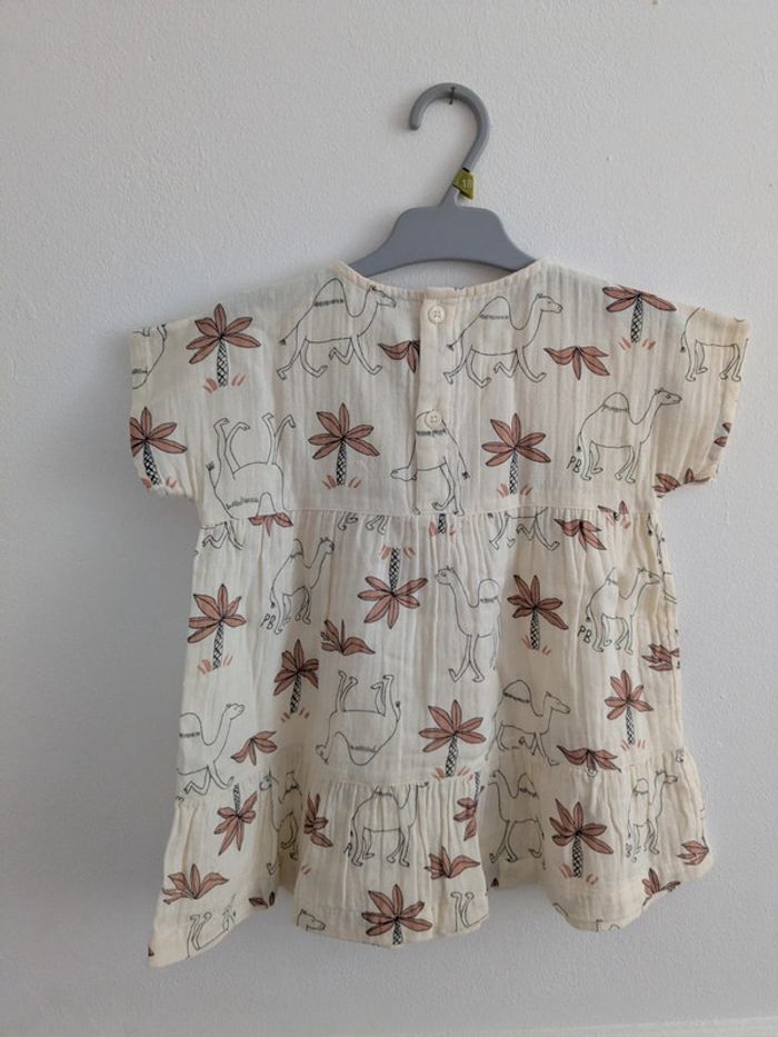 Robe chameau thème désert petit bateau 12 mois - photo numéro 6