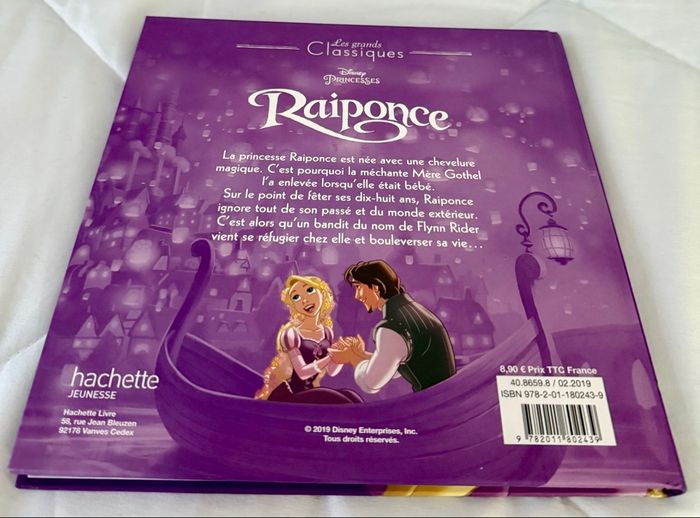Livre Raiponce « Les grands classiques - Hachette » - photo numéro 2