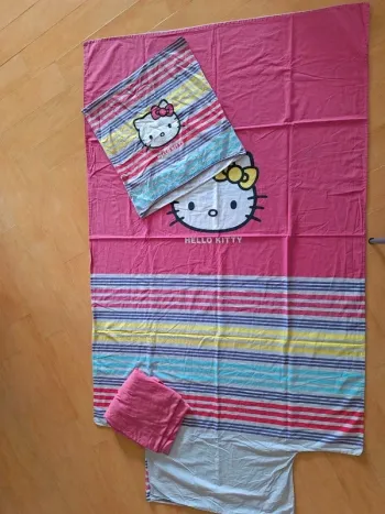 Parure de lit 1 personne Hello Kitty