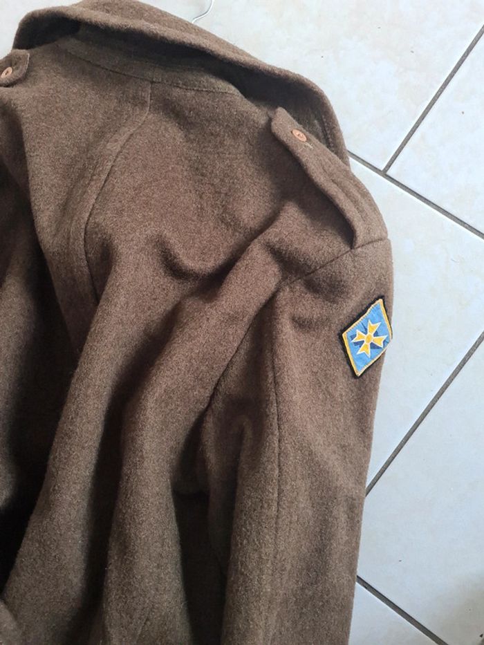 Manteau vintage long militaire - photo numéro 4