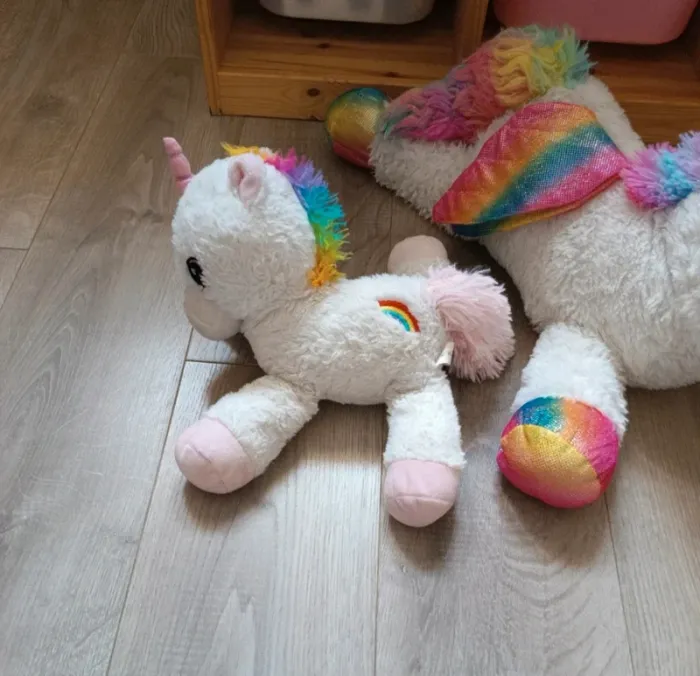 2 peluches licorne - photo numéro 2