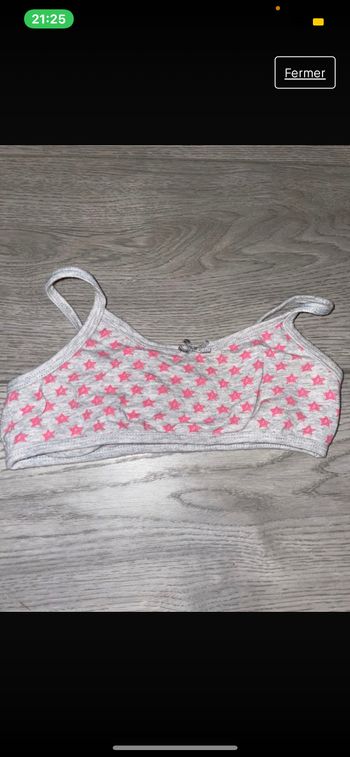 Brassière 4-5 ans