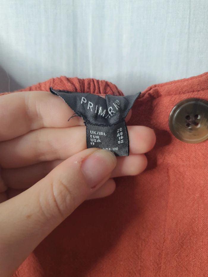 Robe Boutonnée terracotta - photo numéro 5