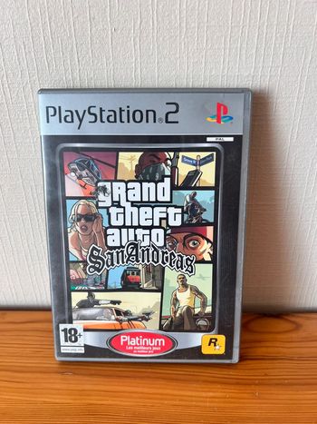 Jeu gta san andreas ps2