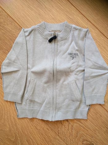 Gilet gris Orchestra - 18 mois