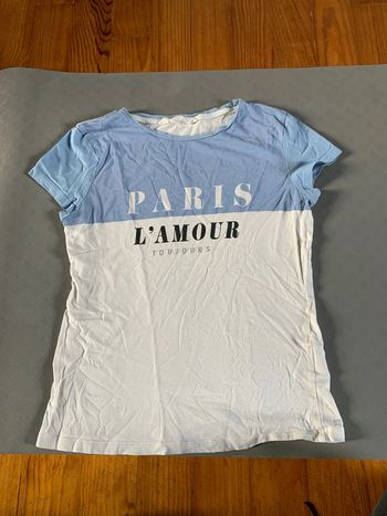 T-shirt paris fille 12-14 ans