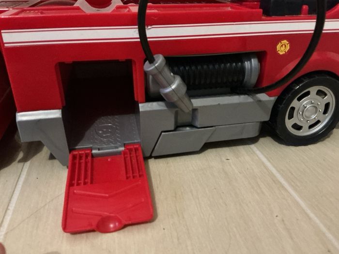 Grand camion de pompier marcus pat patrouille / paw patrol - photo numéro 2