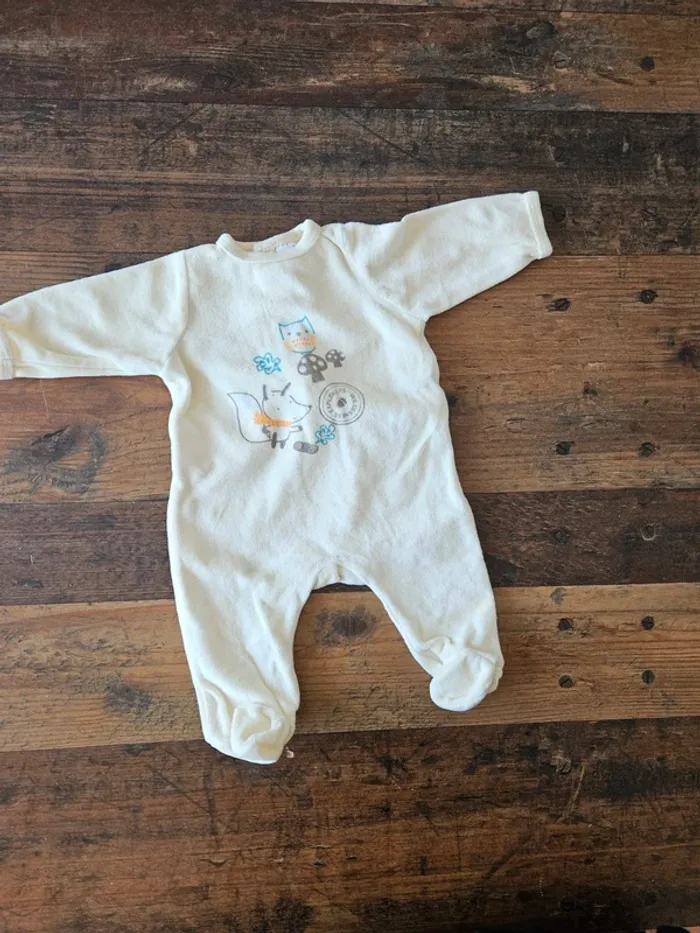 Lot de 4 pyjama bébé garçon 1 mois - photo numéro 5