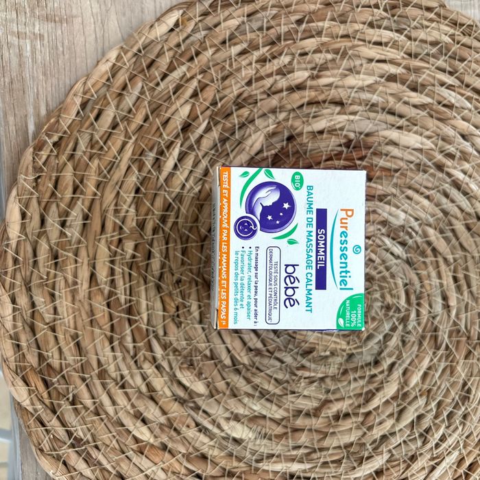 Baume massage bébé