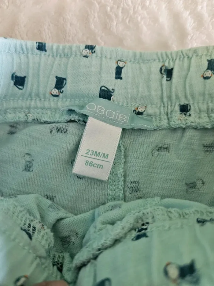 Lot de 4 shorts 23 mois 86cm obaïbi - photo numéro 9