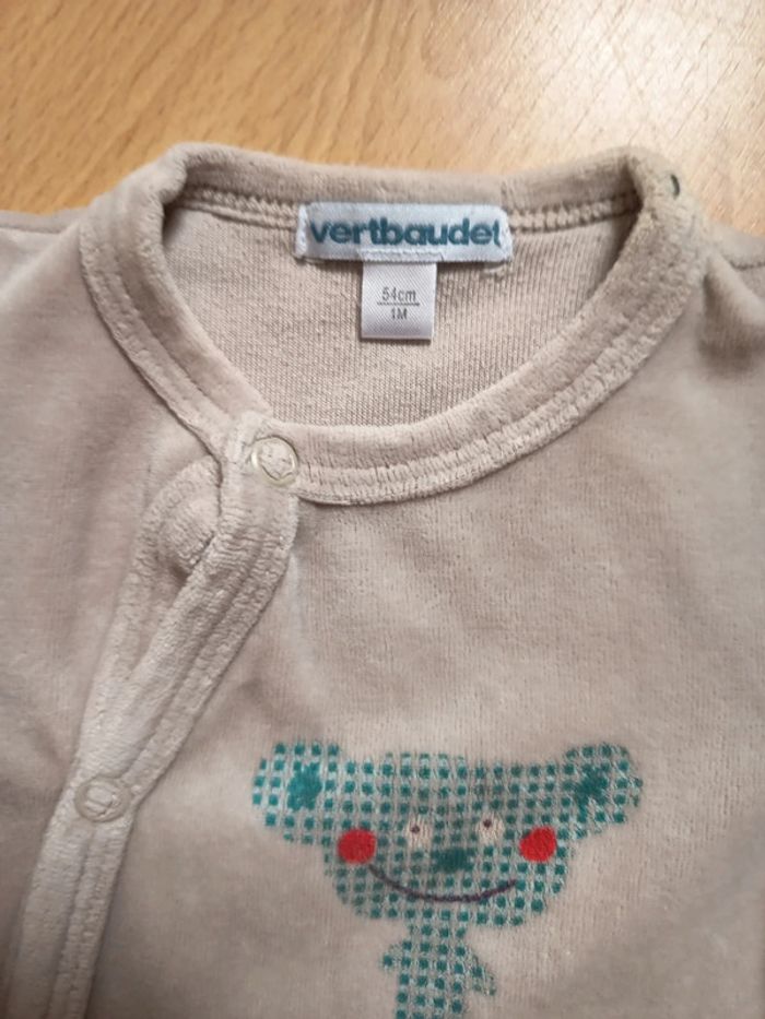 Pyjama Vertbaudet 1 mois - photo numéro 2