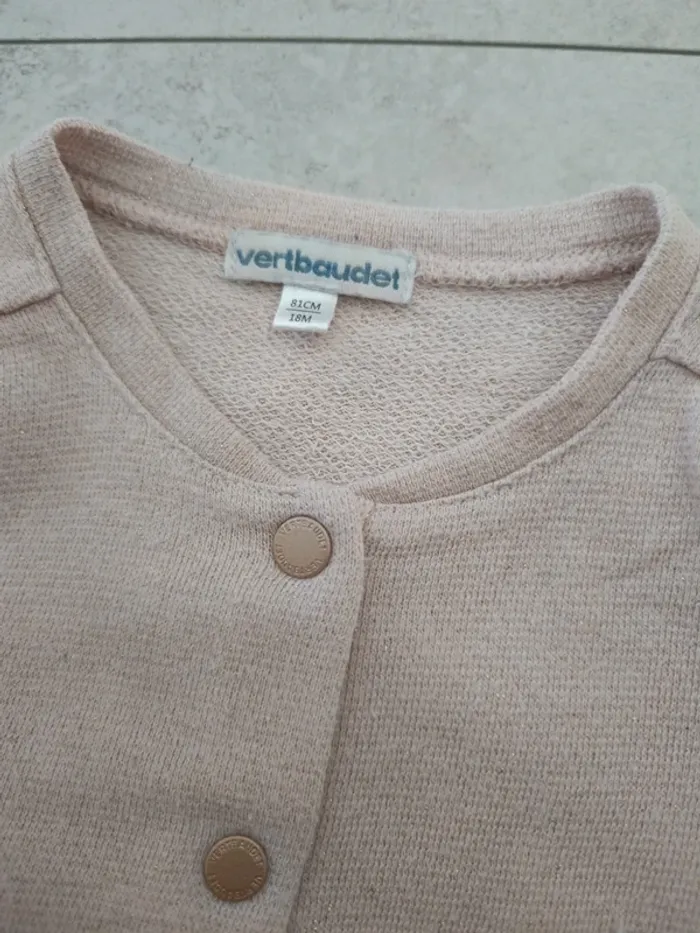 Gilet Vertbaudet 18 mois 81 cm - photo numéro 3