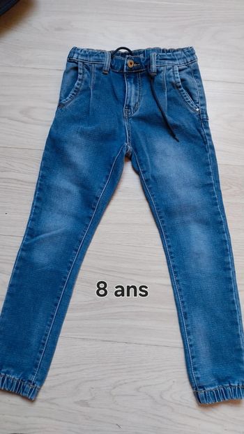 Jeans élastique à la taille
