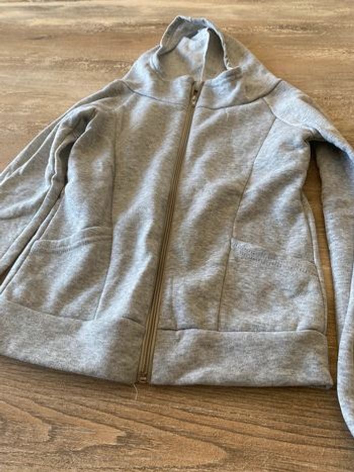 Sweat pull zippé veste taille 36/38 - photo numéro 2