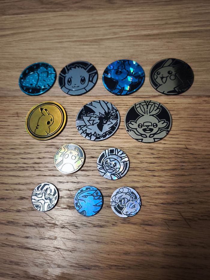 Lot jetons Pokemon