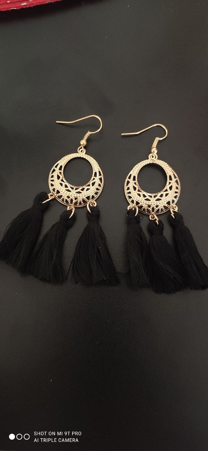 Boucles d'oreilles pendantes