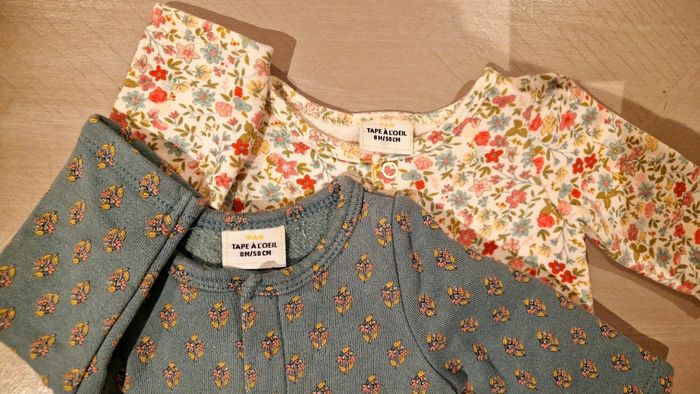Lot 2 pyjamas chaud TAO 0M - photo numéro 2