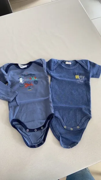 Lot 2 bodies taille 18 mois