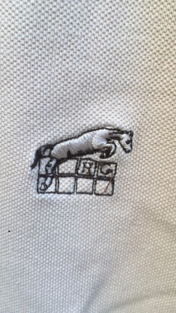 Polo d’équitation beige 👕