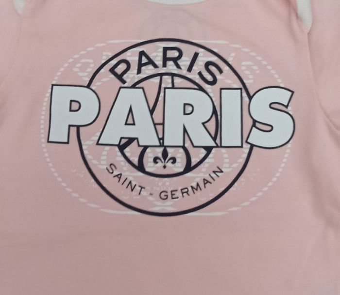 Lot de 2 Bodies PSG, Taille 6 mois, neuf - photo numéro 2