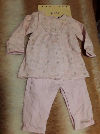 Ensemble bebe fille 6 mois