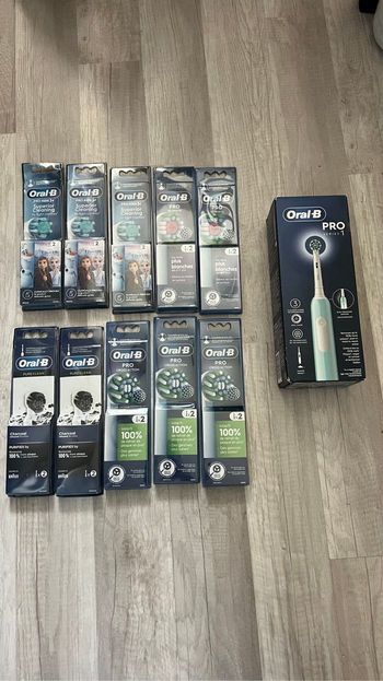 Brosse à dent électrique pro1 + 2 brossettes