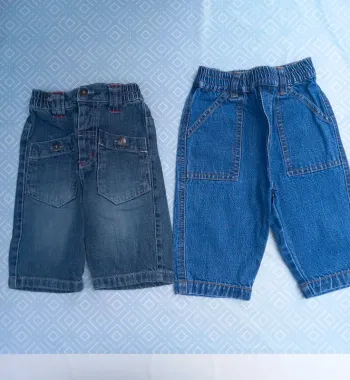 Lot 2 jeans 6 mois