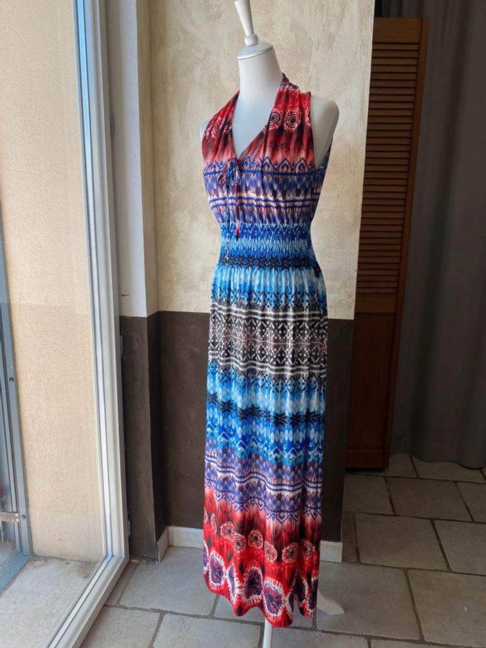 Robe longue à motifs multicolores Airisa M/L - photo numéro 3