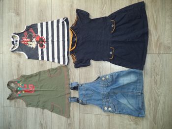 Lot 4 robes été 4 ans