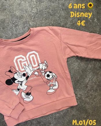 Sweat 🌻 6 ans 🌻 Disney