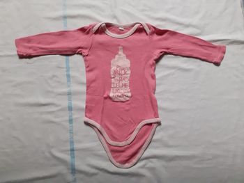 Body manches longues rose