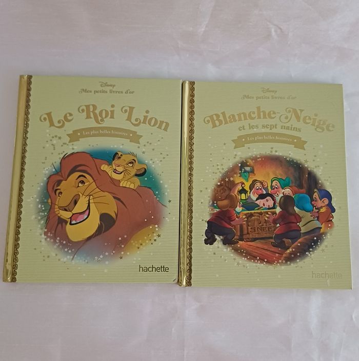 Mes petits livres d'or Disney Hachette