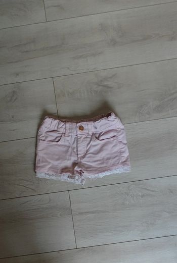 Short en jean rose pâle h&m