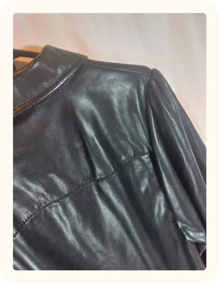 Robe simili cuir Zara - photo numéro 5