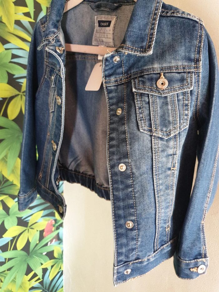 Veste jean fille - photo numéro 5
