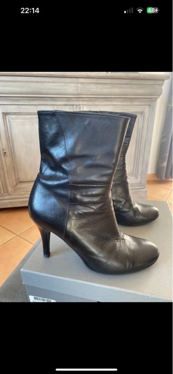 Bottines cuir