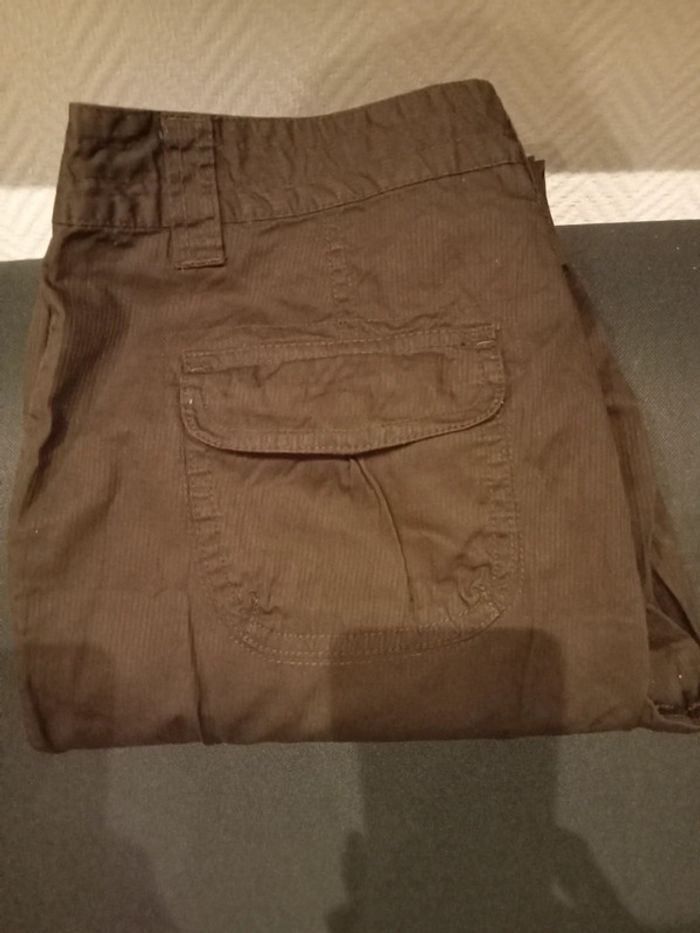 Pantalon Kiabi marron pour femme - photo numéro 2