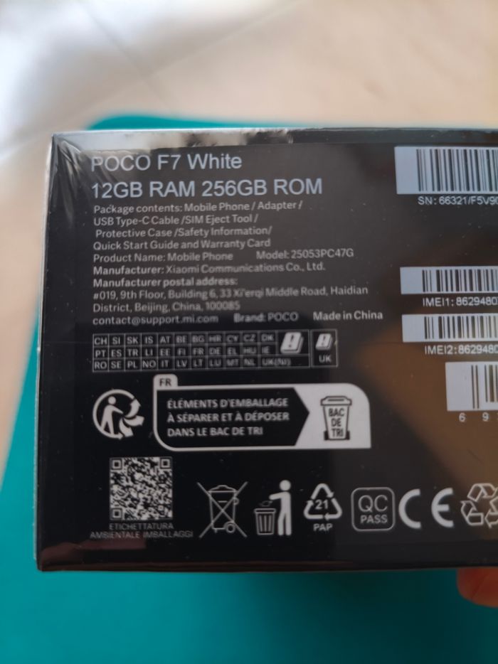 Poco F7 12Go / 512Go - photo numéro 2